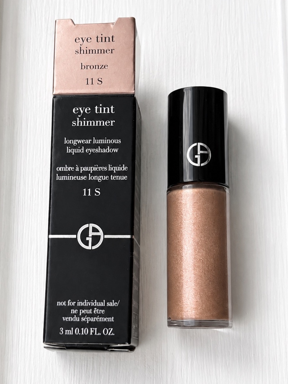 Giorgio Armani Eye Tint Shimmer Liquid Eyeshadow — BRONZE